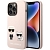 Чехол iPhone 14 Pro Накладка Силикон Karl Lagerfeld Liquid Silicone Karl&Choupette Hard