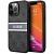 Чехол iPhone 14 Pro Накладка Кожзам Guess 4G Stripe printed logo Hard