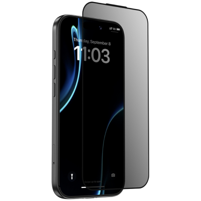 Защитное стекло Benks Ultra Shield для iPhone Air Приватное (Защитное стекло Черный)