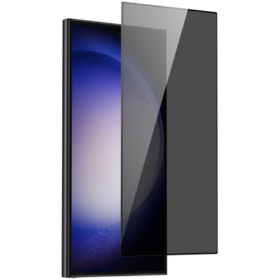 Защитное стекло Benks Ultra Shield для Samsung S24 Ultra Приватное (Защитное стекло Черный)