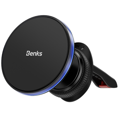 Автодержатель Benks CZ03, в решетку, 15 ватт, MagSafe