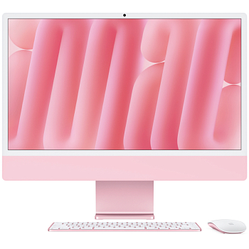 Apple iMac 24 MWV43 (M4, 16GB, 256GB) Розовый (без RuStore)