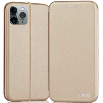 Чехол iPhone 11 Pro Книжка Боковая Кожзам Xundd Saina Series (iPhone 11 Pro Книжка Xundd Золото)