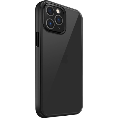 Чехол iPhone 12 mini Накладка Uniq LifePro Xtreme Anti-microbial (iPhone 12 mini Накладка Прозрачный Черный)