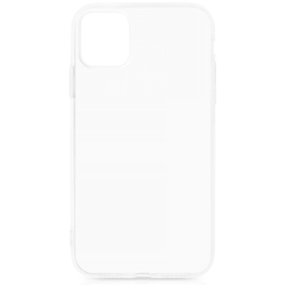 Чехол iPhone 11 Pro Max Накладка Силикон Прозрачный DF (iPhone 11 Pro Max Накладка Силикон Прозрачный)