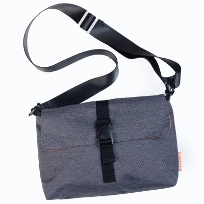 Сумка через плечо Mixing Casual Crossbody, Серая (Сумка через плечо Серый)