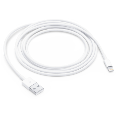 Кабель Apple, USB-A → Lightning, длина 1 метр (Кабель Белый)