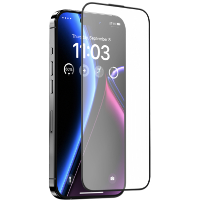 Защитное стекло Benks Gaming для iPhone 15 Pro Max Матовое (Защитное стекло Черный)