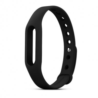 Браслет для фитнес трекера Xiaomi Mi Band Силикон (Браслет для фитнес трекера Xiaomi Mi Band Силикон Черный)