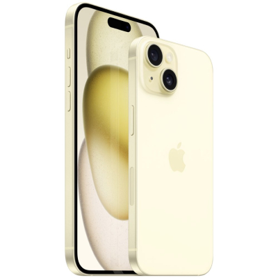 Apple iPhone 15 128 Gb Желтый (без RuStore) (Apple iPhone 15 128 Gb Желтый)