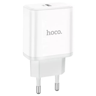 Сетевое ЗУ Hoco C104A USB-C PD 20 ватт (Сетевое ЗУ Hoco Белый)