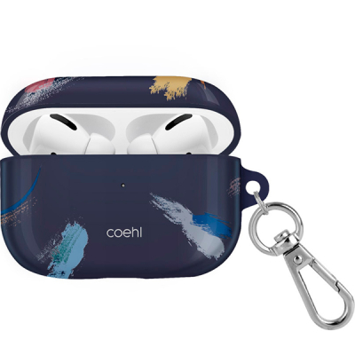 Чехол Uniq Coehl Reverie для AirPods Pro (AirPods Pro Uniq Синий)