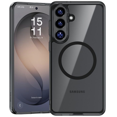 Чехол Benks MagClap Lucent Pro для Samsung S26+ (MagSafe) (Накладка Benks Чёрный)