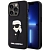 Чехол iPhone 15 Pro Накладка Пластик Karl Lagerfeld 3D Rubber NFT Karl Ikonik Hard 