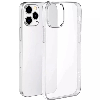 Чехол iPhone 13 mini Накладка Силикон Прозрачный Hoco Light Series (Phone 13 mini Накладка Прозрачный)