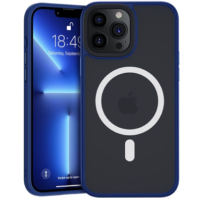 Чехол Benks Adsorption для iPhone 13 Pro (MagSafe) (iPhone 13 Pro Накладка Синий)