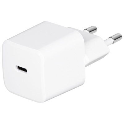 Сетевое ЗУ TFN Nano Charger USB-C 20 ватт (Сетевое ЗУ TFN Белый)