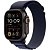 Apple Watch Ultra 2 2024 (49mm) Черный титан, Alpine Loop, Темно-синий (без RuStore)