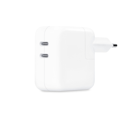 Сетевое ЗУ Apple, 35 ватт, 2 выхода: USB-C (2шт)