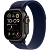 Apple Watch Ultra 2 2024 (49mm) Черный титан, Trail Loop, Синий (без RuStore) 