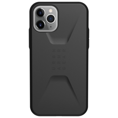 Чехол iPhone 11 Pro Max Накладка Противоударный UAG Civilian (iPhone 11 Pro Max Накладка Черный)