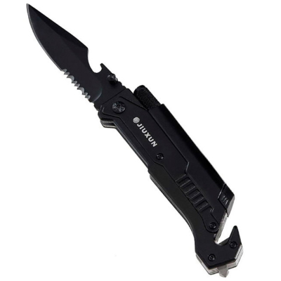 Нож мультифункциональный Jiuxun Tools Ninety Outdoor Folding Knife (Нож мультифункциональный Xiaomi Черный)