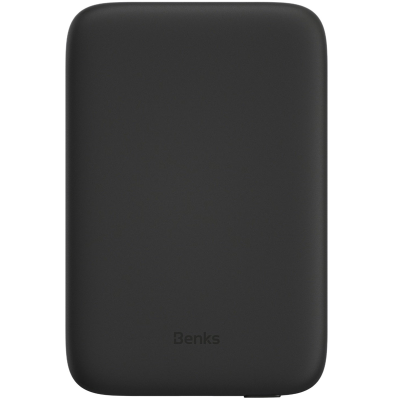 Беспроводной Power Bank Benks On-Go, 10.000 мАч, MagSafe (Внешний аккумулятор Benks Черный)
