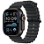 Apple Watch Ultra 2 2024 (49mm) Черный титан, Ocean Loop, Черный (без RuStore) 