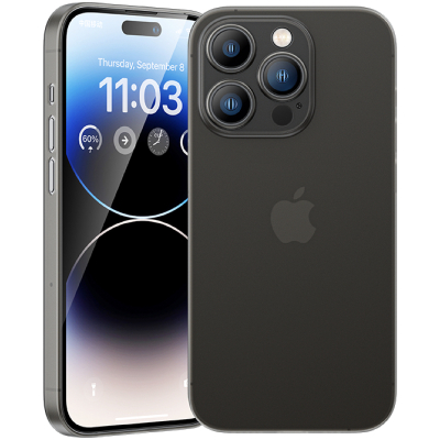 Супертонкий чехол Benks Lollipop для iPhone 14 Pro Max (iPhone 14 Pro Max Накладка Черный)